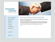 Tablet Screenshot of kichniawyundpartner.de